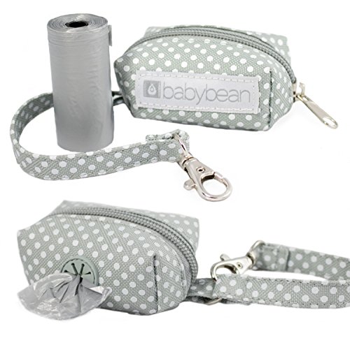Baby diaper bag dispenser, includes roll of unscented d…