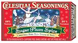 Celestial Seasonings Sugar Plum Spice, Christmas Herb Tea, 20 Count, 1.5-Ounce Boxes (Pack of 6)