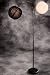 Fuzzy Glow Floor Lamp With Solid Pole