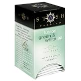 Stash Premium Fusion Green & White Tea, Tea Bags, 18-Count Boxes (Pack of 6)