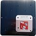Square Dot 12 in Magnetic Bulletin Board - Stainless