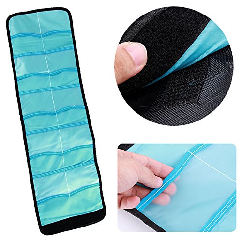 pangshiÂ® Nylon Filter Wallet 10 Pocket Case Pouch Carry Bag for Cokin P Series Lens A042