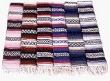 YogaAccessories (TM) Extra Heavy Mexican Yoga Blanket