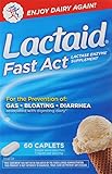 Lactaid Fast Act Lactase Enzyme Supplement, 60 Count