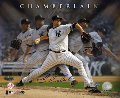 Joba Chamberlain New York Yankees - Multi Exposure - Autographed 8x10 Photograph
