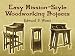 Easy Mission-Style Woodworking Projects