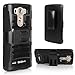LG G3 Vigor Case, SGM (TM) Shell Holster Hybrid Defender Combo Case with Kickstand & Belt Clip For LG G3 Vigor