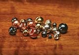 Tungsten Round Slotted Beads of 20