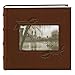 Pioneer Embossed Ivy Frame Leatherette Cover Photo Album, Brown