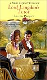 Lord Langdon's Tutor (Zebra Regency Romance)
