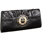 Rampage Glazed Leather Clutch