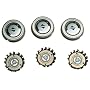 Philips Norelco HQ4PLUS Micro Action Plus Lift-and-Cut Tripleheader Replacement Heads