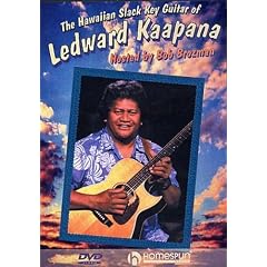 DVD-The Hawaiian Slack Key Guitar of Ledward Kaapana