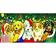 Stocking Puppies 500pc Jigsaw Puzzle by Linda Picken