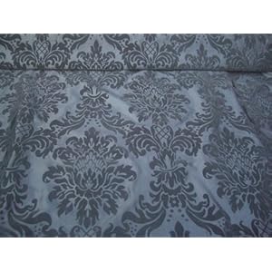 Silver Velvet Fabric
