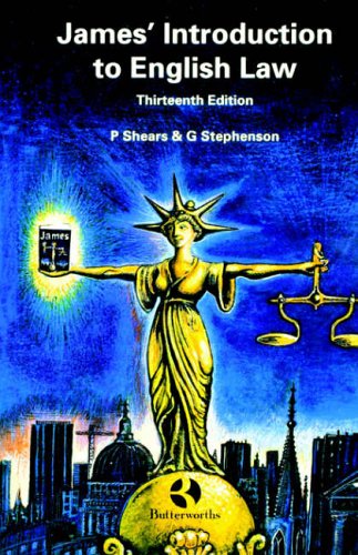 James' Introduction to English Law