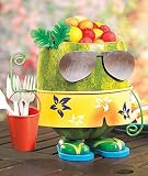 5-pc Metal Watermelon Pumpkin Dress-up Kit- Beach Bum BOY in Swim Trunks