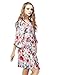 Skyfitting Women's Kimono Robe, Floral Cotton Bridesmaid Robes, Short