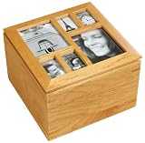 Kitchen & Housewares : Umbra Multi Photo Storage Box Holds 500 4"x6" Photos- Natural