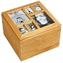 Umbra Multi Photo Storage Box Holds 500 4"x6" Photos- Natural