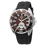 Swiss Military Hanowa Men's 06-4095-04-005 Sealander Brown Dial Rubber Strap Watch