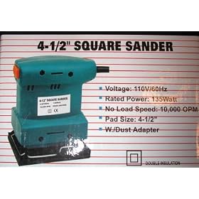 4-1 2 X 4 Square Electric Power Sander by Davesdeals4u