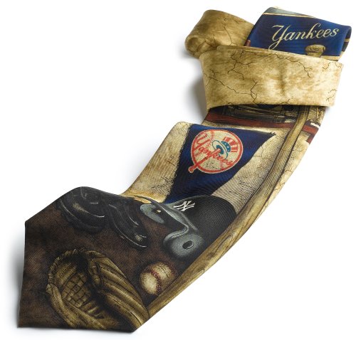 Eagles Wings Men's New York Yankees Silk Tie