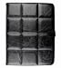 Luvvitt PERFETTO – Full Grain Genuine Leather iPad 2 / iPad 3 / Case with screen auto sleep/awake function, built-in stand and car headrest mount/ Black
