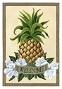 Pineapple Welcome Garden Flag