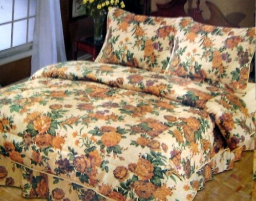 Click here for Roses Printed King Size Comforter Bed in a Bag Bed... prices