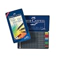 A.W. Faber-Castell Art Grip Tin of 12 Colored Pencils