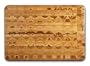Proteak Teak Cutting Board Rectangle 20-by-14-by-2-1/2-Inch with Hand Grip, End Grain