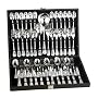 Sterlingcraft 51-Pc. Silverplated Flatware Set with Ribbon Design