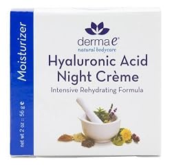 derma e Hyaluronic Acid Night Cr&egrave;me, 2-Ounces