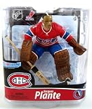 McFarlane Toys NHL Sports Picks NHL 28 Action Figure: Jacques Plante (Montreal Canadiens) Red Jersey