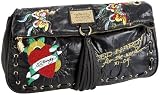 Ed Hardy Barbara Fold Over Clutch