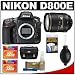 Nikon D800E Digital SLR Camera Body with 24-120mm f/4 G VR AF-S Lens + (2) 32GB Cards + Case + Accessory Kit