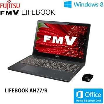 【クリックで詳細表示】富士通 FMV LIFEBOOK AH77/R [Office付き] FMVA77RB (シャイニー： パソコン・周辺機器