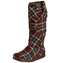 Sugar Women's Pin Party Tartan Plaid Boot