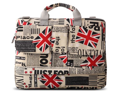 Lemix (LTC-UK) sacoche « London 2012 calling » pour ordinateur portable (jusqu’à 14,1 pouces), netbooks et Macbooks dont ceux de la marque Acer, Asus, Dell, HP, Lenovo, Samsung et Sony.