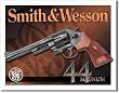 Smith & Wesson - 44 Magnum Metal Tin Sign 16"W x 12.5"H