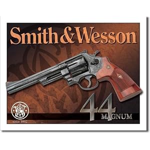Smith Wesson Magnum Metal Sign