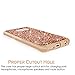 Galaxy S6 Edge Plus case, Cellularvilla Luxury Bling Jewel Rock Crystal Rhinestone Diamond Case [Shockproof] Dual Layer Protective Cover for Samsung Galaxy S6 Edge Plus / S6 Edge+ (Rose Gold)
