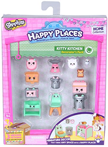 Shopkins Happy Places Decorator Pack Kitty Kitchen