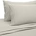 Amazon Basics 4 Piece Bed Sheets Set, 100% Cotton Jersey, Includes Super Soft, Flat and Fitted Sheets, Pillowcase, Full, Oatmeal, Solid