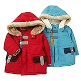 【アウトレット】La Chiave ミリタリーコート (80～130cm) キムラタンの子供服 レッド 90 ( 53360x53560-154 )