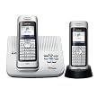 Verizon Ultra-modern DECT 6.0 Phone with Answering Machine and Expansion Headset - V300AM-2