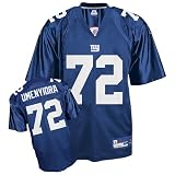 New York Giants Osi Umenyiora Replica NFL Equipment Adult Team Color Jersey