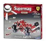Supermag Magnetix Geomag Ferrari F1 Car 89 Pieces New