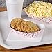 A World Of Deals #200 Paperboard Red Check Food Tray, 2-lb Capacity (Pack of 250)
